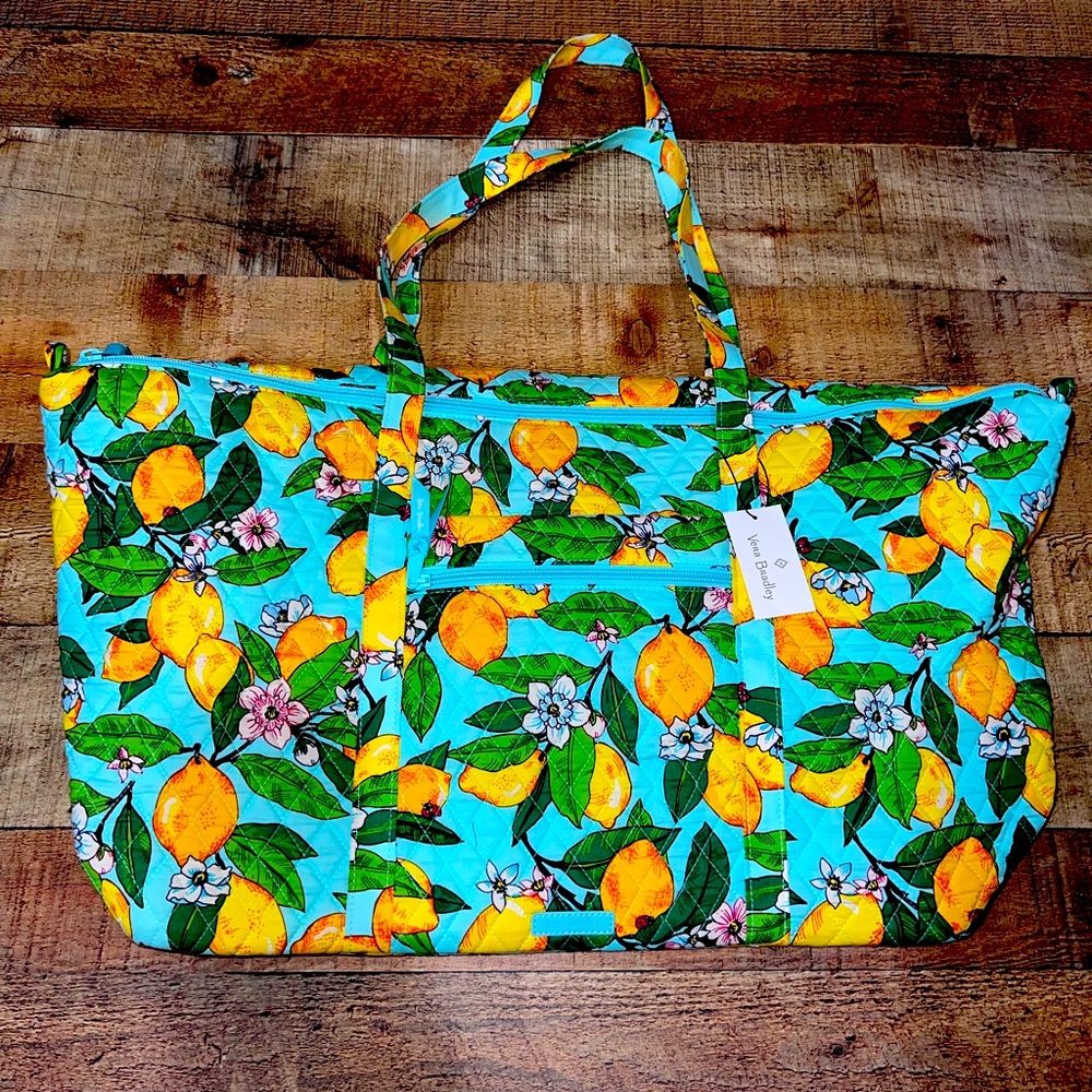 Brand new (with tag) Vera Bradley overnight bag.